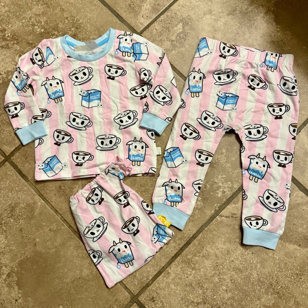 Peter Alexander baby18/24 mo Tokidoki pajamas NWOT